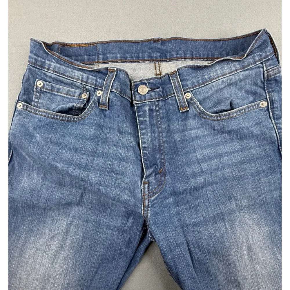 Levi's 511 Slim Fit Jeans Mens 33x30 Blue Denim Medium Wash 5-Pocket Zip Fly